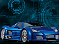 Lalao Blue Demon Car