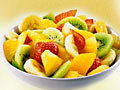 Lalao Cooking a fruit salad