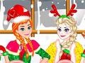 Lalao Elsa And Anna Christmas Day