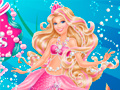 Lalao Barbie The Pearl Princess Dress Up