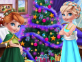 Lalao Sisters Christmas Room Prep