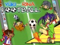 Lalao Yuki and Rina Football