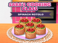 Lalao Sara’s Cooking Class Spinach Rotolo
