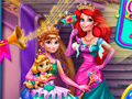 Lalao Anna And Ariel Princess Ball Dress Up