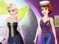 Lalao Ariel And Elsa Career Dress Up