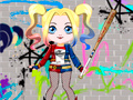 Lalao Cute Harley Quinn Dress Up