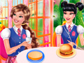 Lalao Princesses Burger Cooking