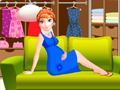 Lalao Pregnant Anne Dressing Room