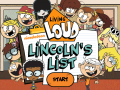 Lalao The Loud House: Lincolns List  