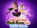 Lalao Ellie and Annie Black Swan and White Swan