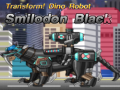 Lalao Transform! Dino Robot Smilodon Black