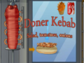 Lalao Doner Kebab Salad, Tomatoes, Onions