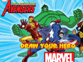 Lalao Marvel Draw Your Hero