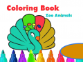 Lalao Coloring Book: Zoo Animals