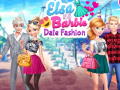 Lalao Elsa and Barbie Date Fashion
