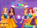 Lalao Disney Princesses Rainbow Dresses