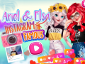 Lalao Ariel and Elsa Instagram Famous