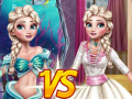 Lalao Elsa Mermaid Vs Princess