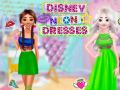 Lalao Disney Neon Dresses