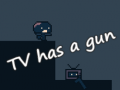 Lalao TV has a gun