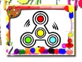 Lalao Fidget Spinner Coloring Book