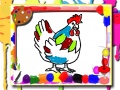 Lalao Chicken Coloring Book