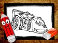 Lalao Back To School Car Coloring Book