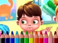 Lalao Back To School: Baby Coloring Book