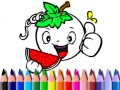 Lalao Back To School: Vegy Coloring Book