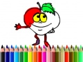 Lalao Back To School: Fruits Coloring