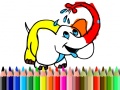 Lalao Back To School: Elephant coloring