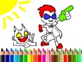 Lalao Back To School: Titans Coloring Book