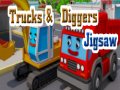 Lalao Trucks & Digger Jigsaw 