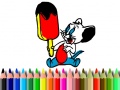 Lalao Back To School: Mouse Coloring