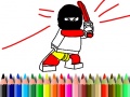Lalao Back To School: Hero Coloring Book