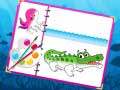 Lalao Sea Creatures Coloring Book