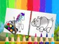 Lalao Funny Animals Coloring Book