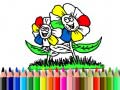 Lalao Back to School: Flowers Coloring