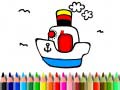 Lalao Back to School: Boat Coloring