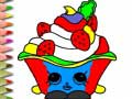 Lalao Back To School: Cake Coloring Book