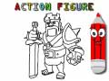 Lalao Back To School: Action Figure Coloring