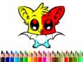 Lalao Cute Bat Coloring Book