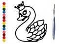 Lalao Back To School: Swan Coloring Book
