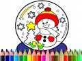 Lalao Back To School: Christmas Coloring Book