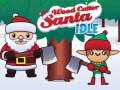 Lalao Wood Cutter Santa Idle