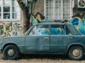 Lalao Old Car In Sofia