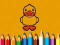 Lalao Back To School: Ducks Coloring Book