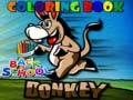 Lalao Back To School Coloring Book Donkey