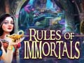 Lalao Rules of Immortals
