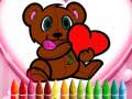 Lalao Animals Valentine Coloring